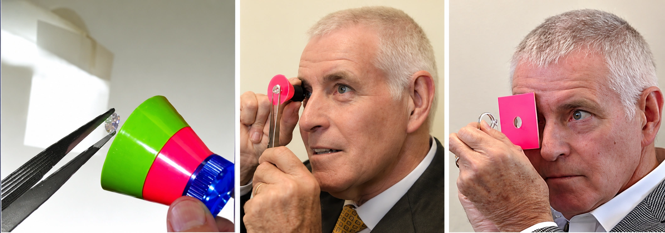 Garry Holloway demonstrating Ideal-Scope and ASET with diffused light